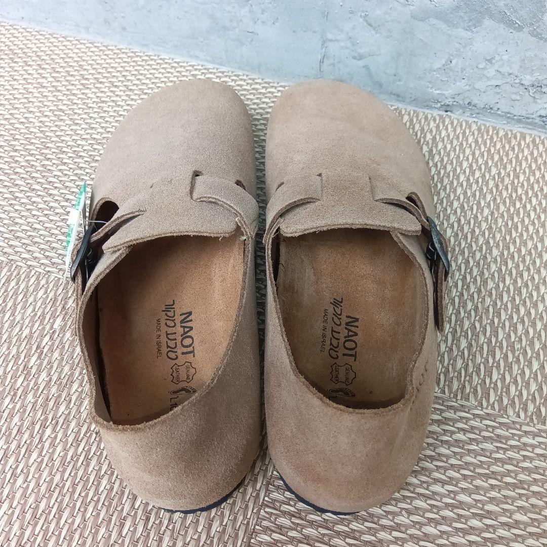 【物を減らそぉー★】 未使用・キズ有 NAOT サボサンダルスエード 41