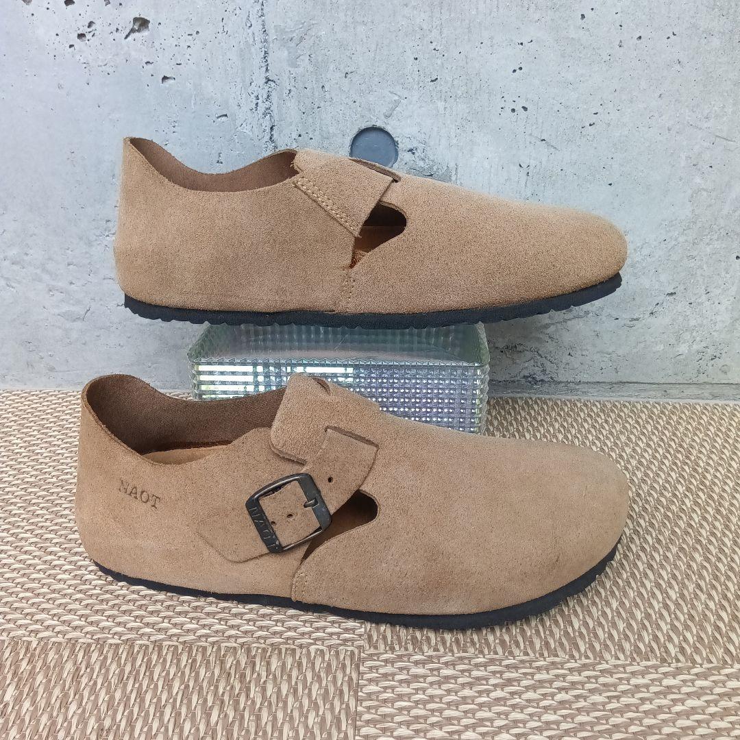 【物を減らそぉー★】 未使用・キズ有 NAOT サボサンダルスエード 41