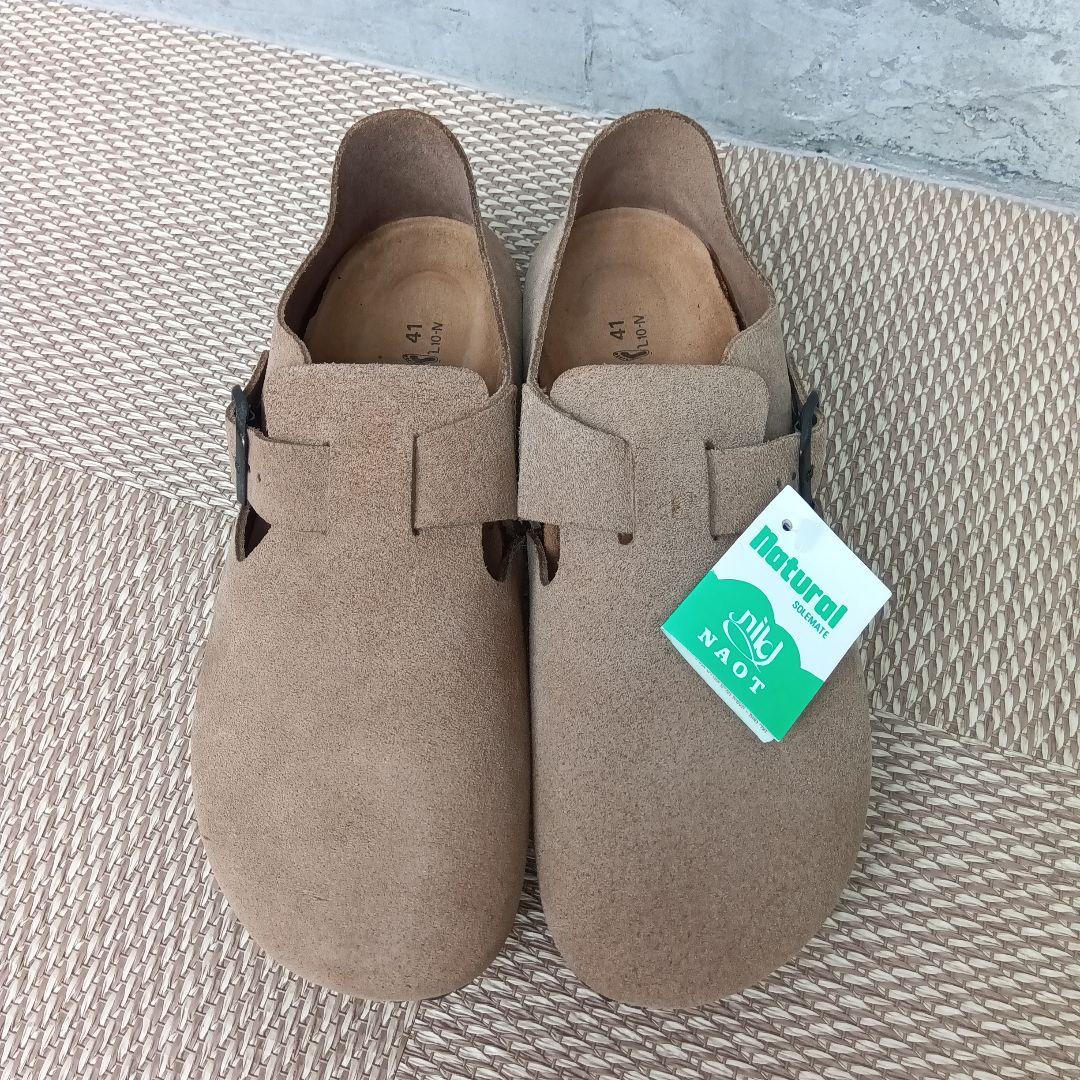 【物を減らそぉー★】 未使用・キズ有 NAOT サボサンダルスエード 41