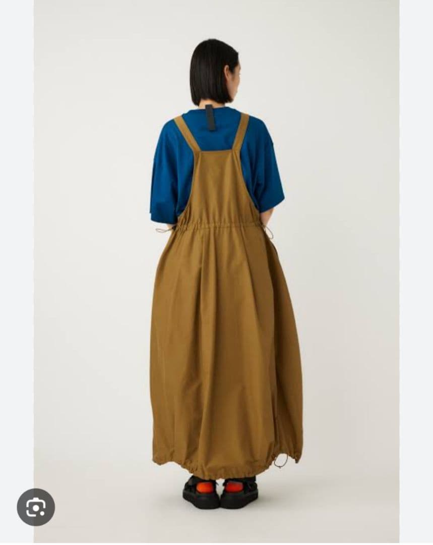 nagonstans クロスバルーンサロペットスカート