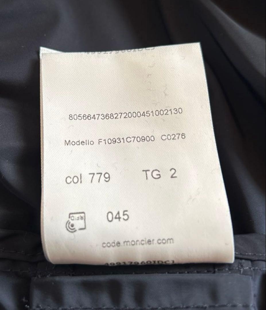 MONCLER モンクレール スプリングコート／サイズ２