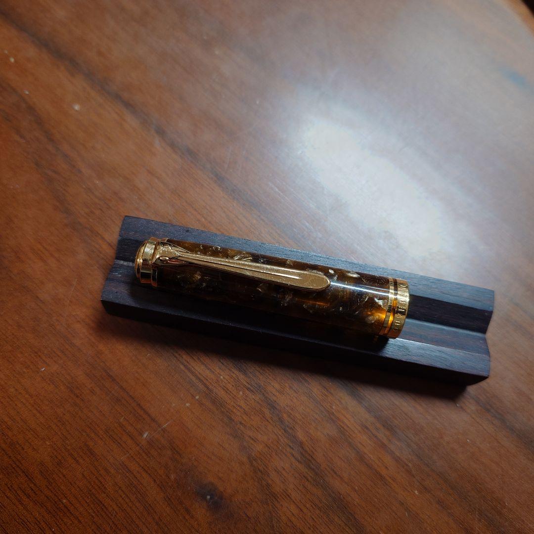 2017年　ペリカン　スーベレーン　m800 ルネッサンスブラウン　Fニブ