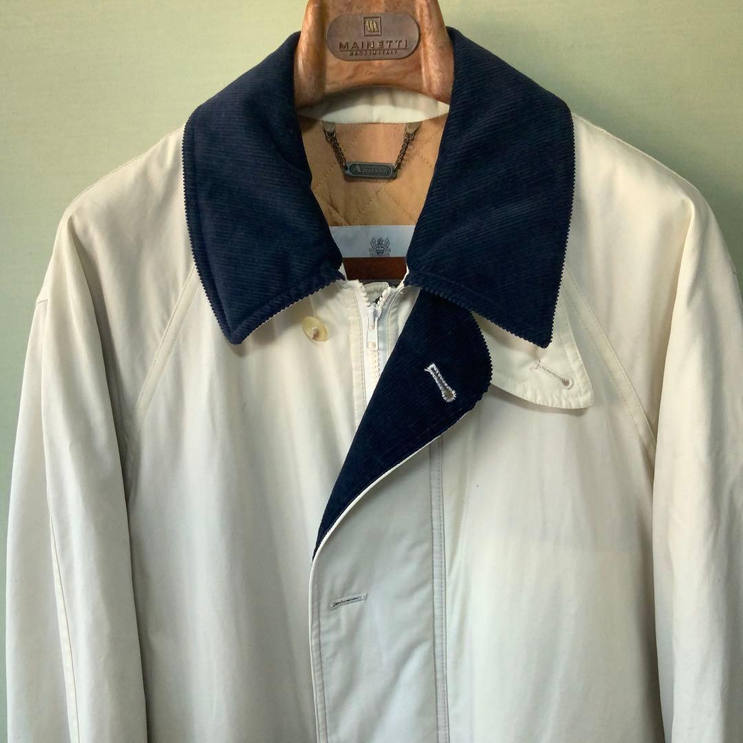 Aquascutumアクアスキュータム 英国製 コットン カントリーコート S