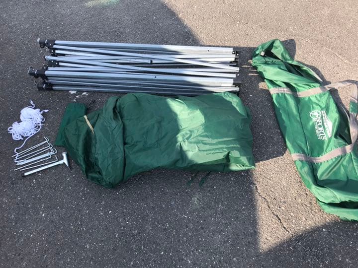 sports authority 簡単タープ