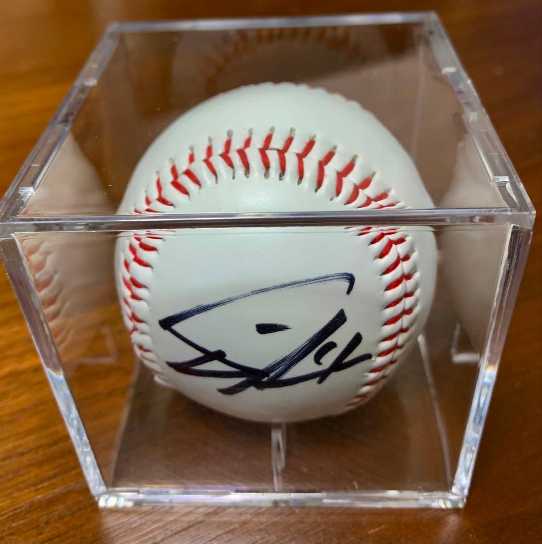 ダルビッシュ有 直筆 サインボール 新品ケース カード付き
