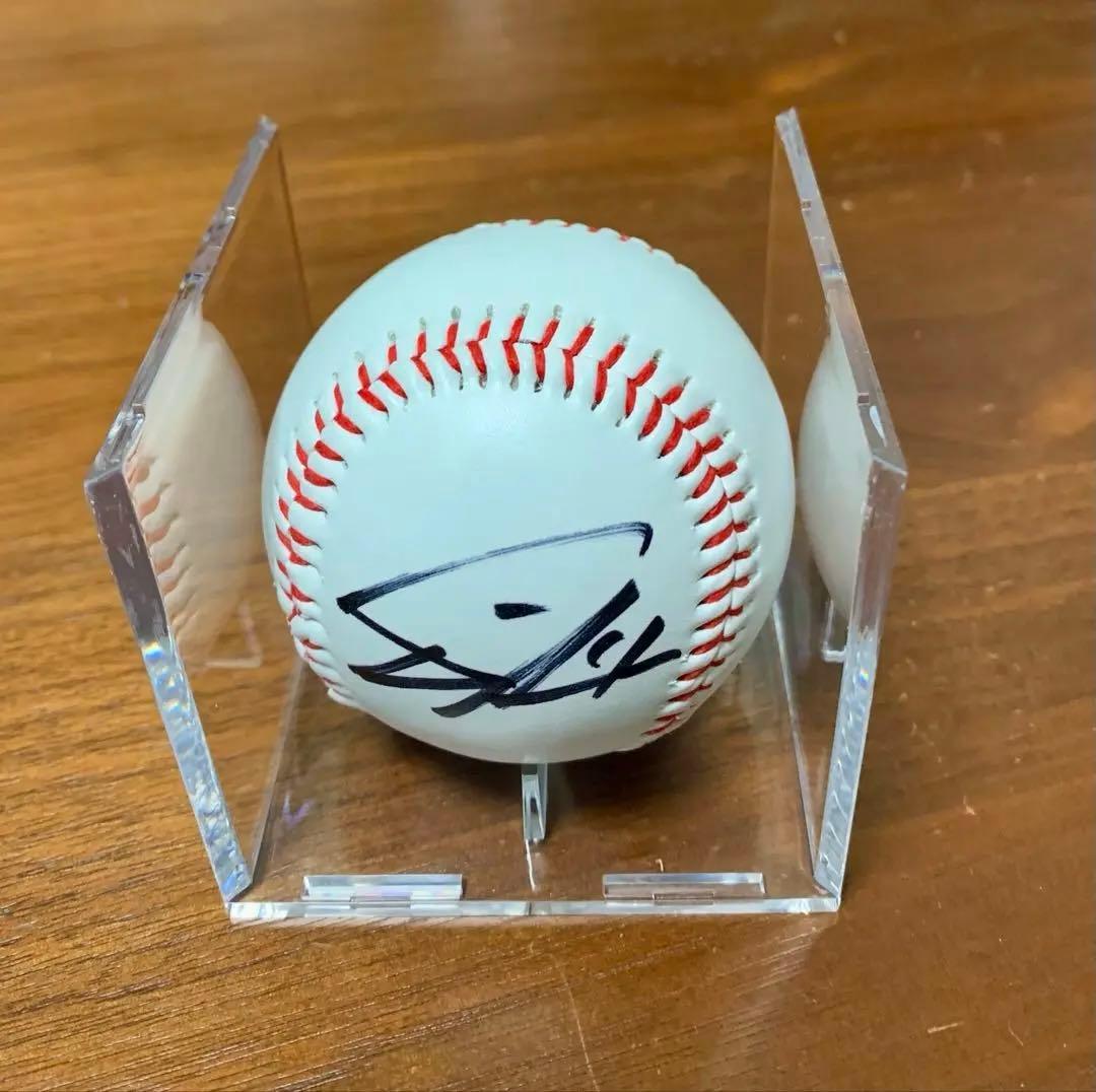 ダルビッシュ有 直筆 サインボール 新品ケース カード付き