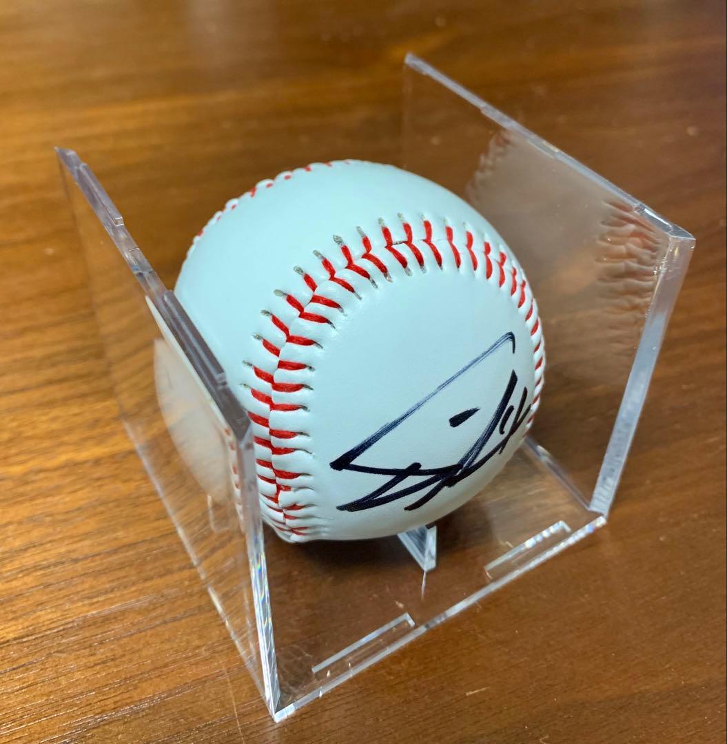 ダルビッシュ有 直筆 サインボール 新品ケース カード付き