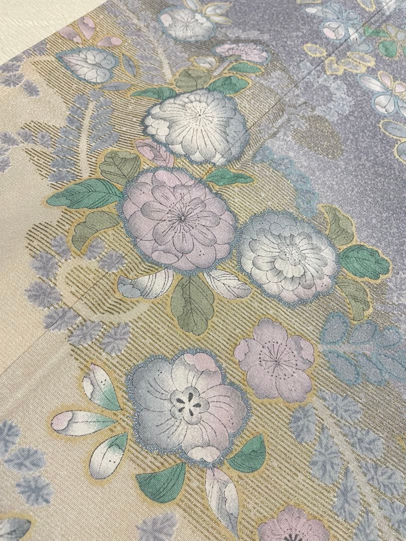 訪問着フルセット　辻ヶ花　金彩　絞り　入学式　卒業式　結婚式　正絹