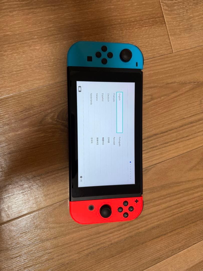 Nintendo Switch 本体 青/オレンジ ジョイコン