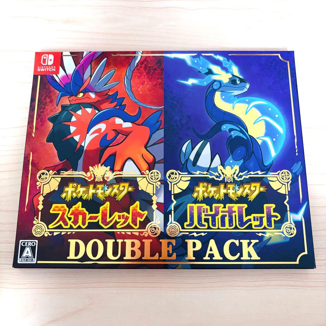 ポケットモンスター スカーレット バイオレット ダブルパック ポケモン SV
