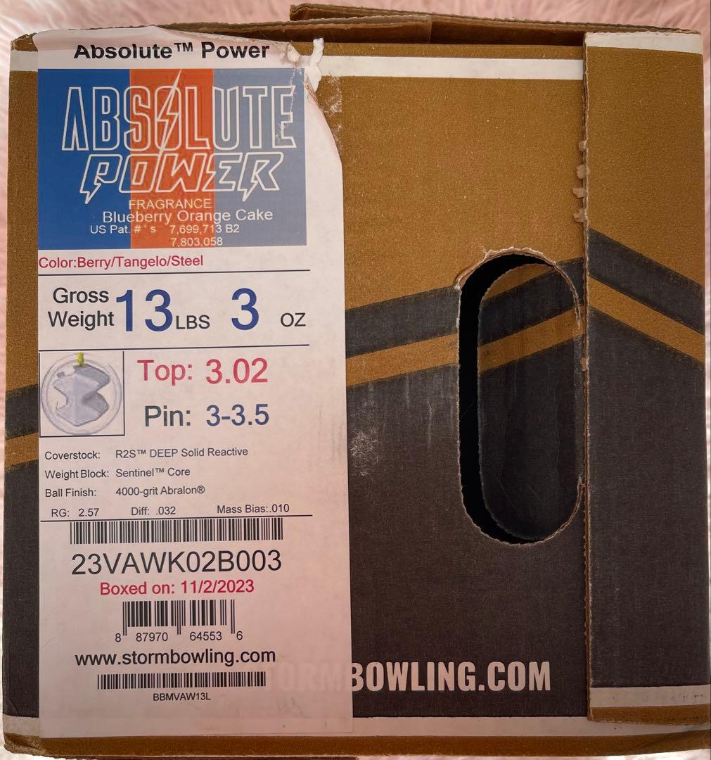 ABSOLUTE POWER (STORM) 13ポンド