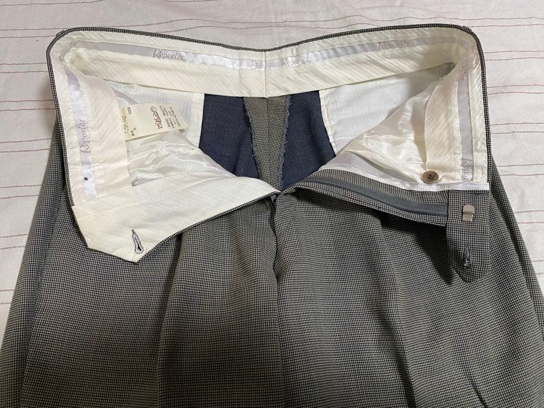 Reporterリポーター◆イタリア製◆メンズスーツセットアップ