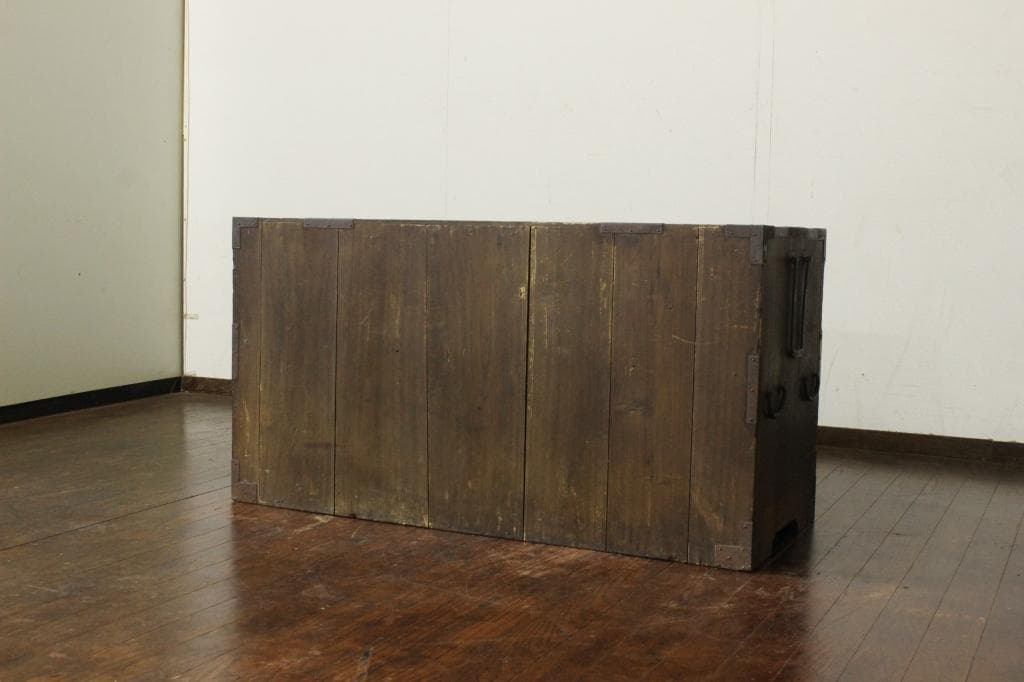 使いこまれた風合いが良い総桐時代箪笥 桜丸金具/収納/古家具/チェスト和モダン