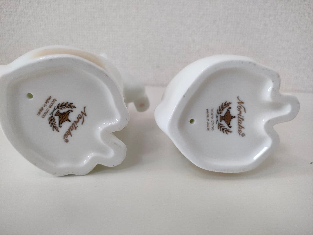 ノリタケ 招き猫 ペア 置物 日本製
