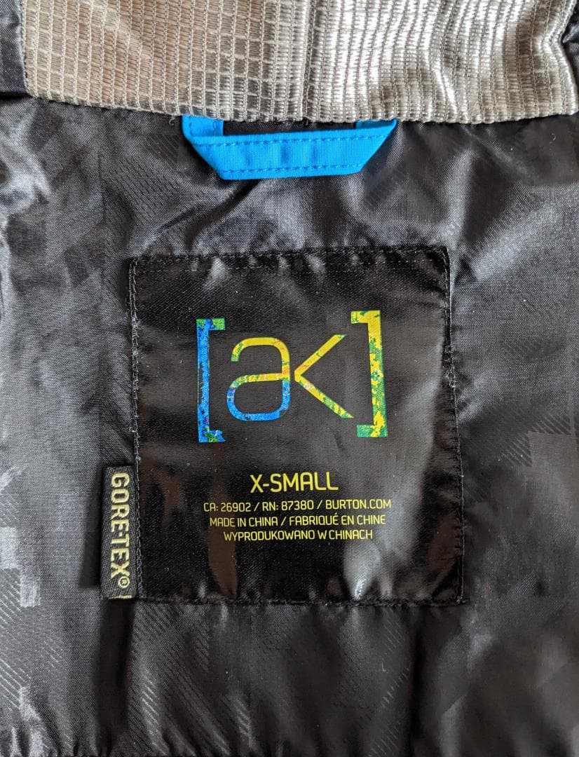 BURTON ak サイクリックジャケット バートン ゴアテックス XS S