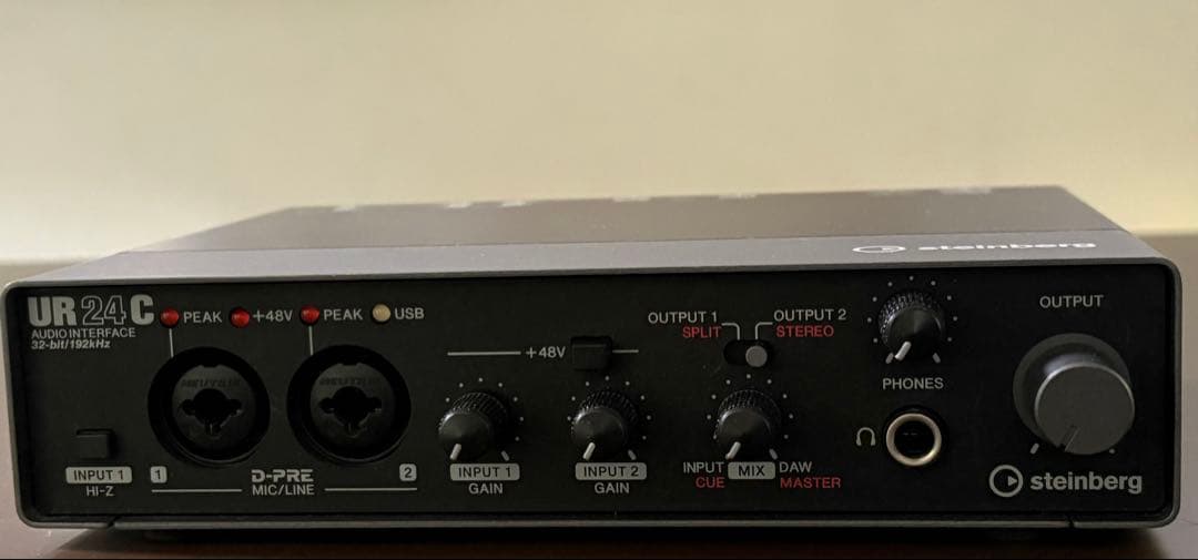 Steinberg UR24C オーディオインターフェイス(本体のみ)