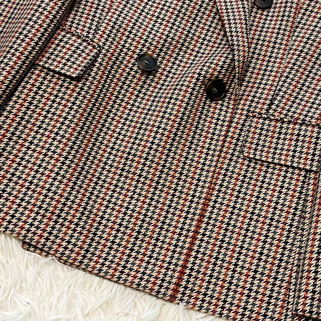 【新品タグ付き✨️】アルアバイル リオペルカラーチェックダブルジャケット