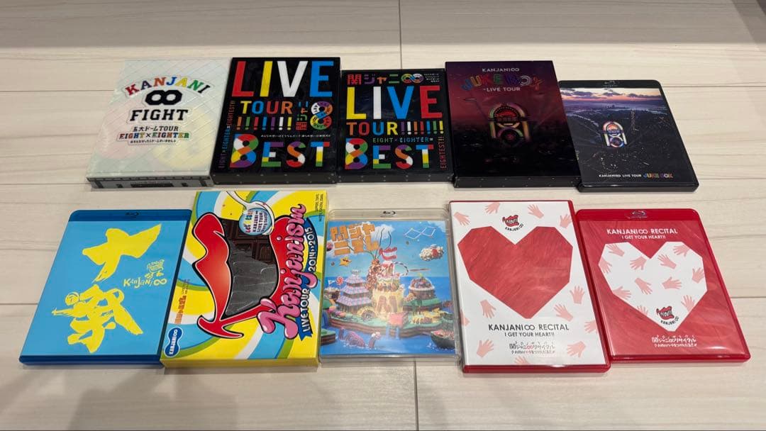 関ジャニ∞ SUPER EIGHT DVD Blu-Rayまとめ売り