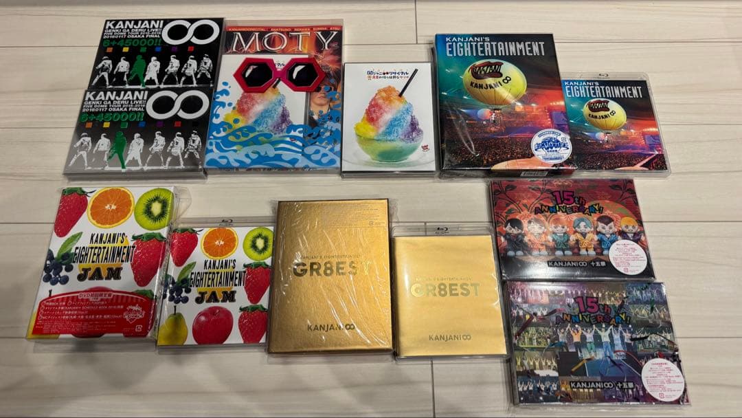 関ジャニ∞ SUPER EIGHT DVD Blu-Rayまとめ売り