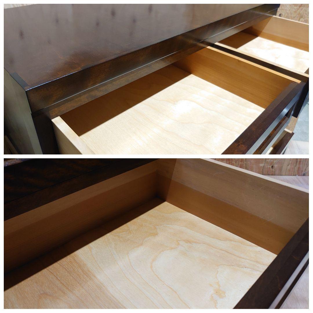 【一生物】松本民芸家具 ミズメザクラ 高山式整理箪笥(参考定価¥318,000）