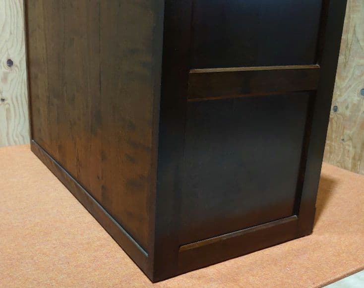 【一生物】松本民芸家具 ミズメザクラ 高山式整理箪笥(参考定価¥318,000）