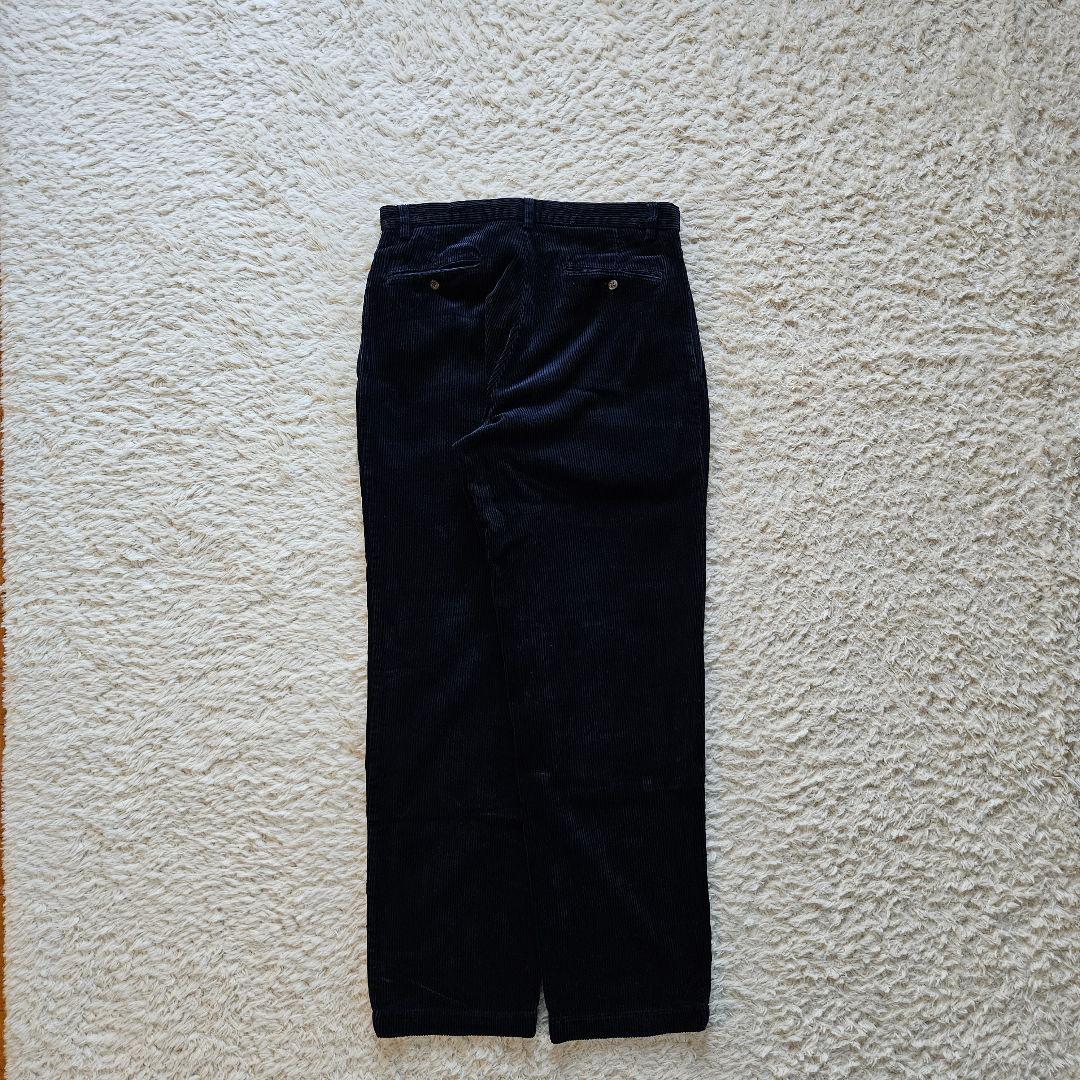 【古着】Ralph Lauren 90s コーデュロイパンツ 2タック 太畝