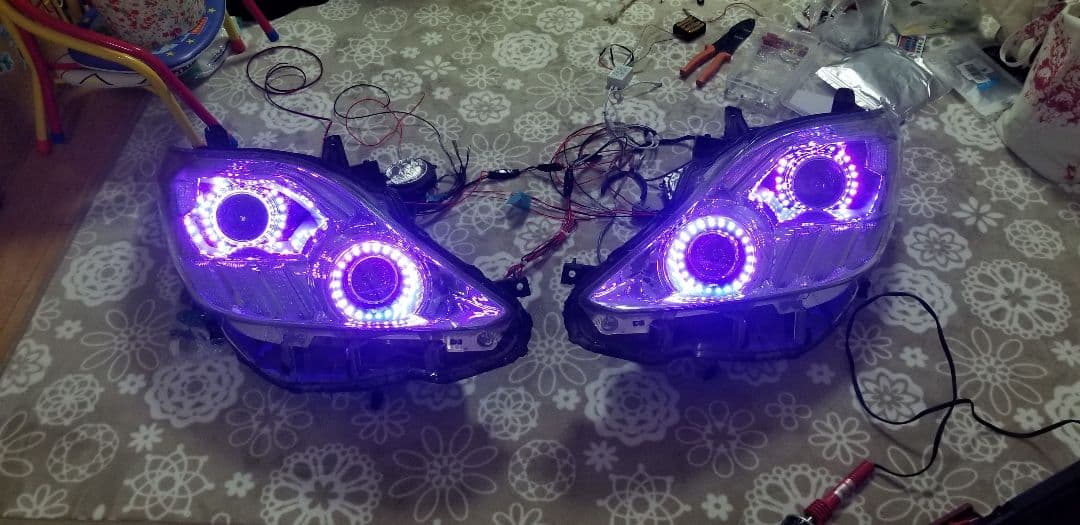 最終値下げ！アルファード　20 流星　加工　ヘッドライト