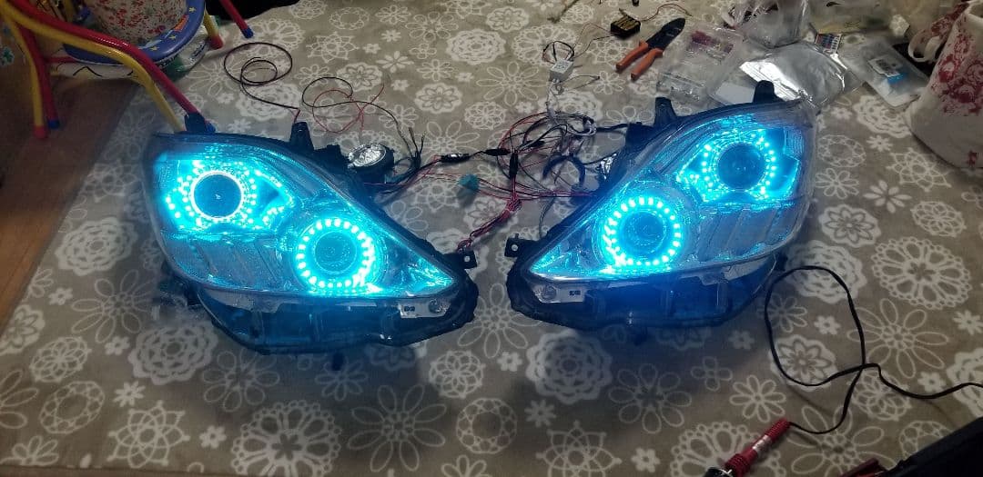 最終値下げ！アルファード　20 流星　加工　ヘッドライト