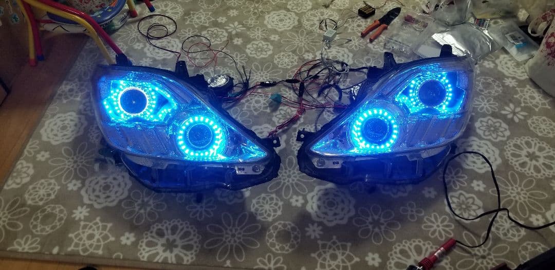 最終値下げ！アルファード　20 流星　加工　ヘッドライト