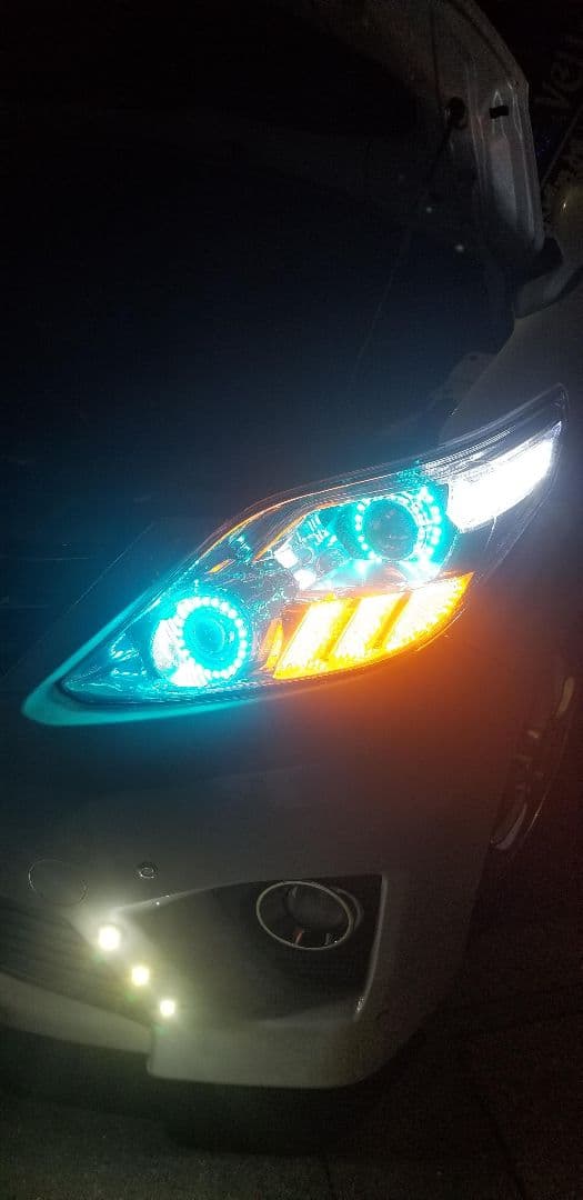 最終値下げ！アルファード　20 流星　加工　ヘッドライト