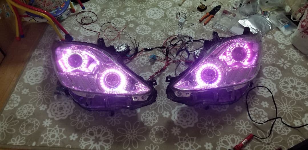 最終値下げ！アルファード　20 流星　加工　ヘッドライト