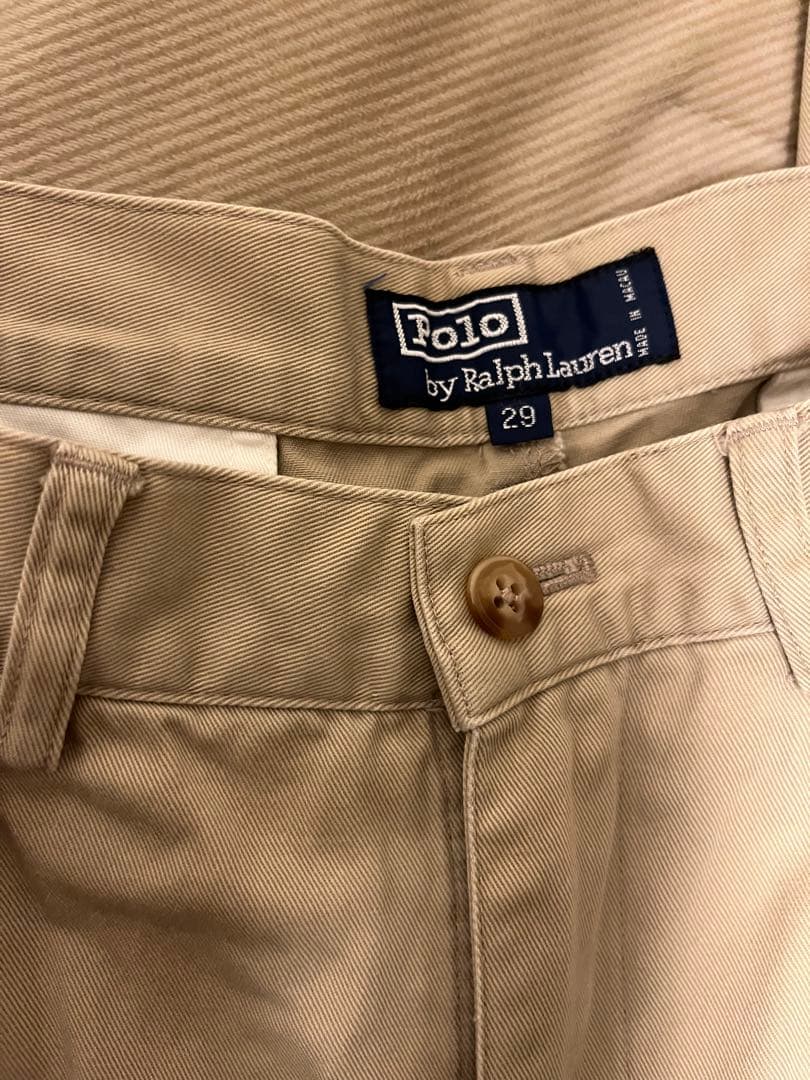 90's Polo Ralph Lauren ポロチノ ベージュ