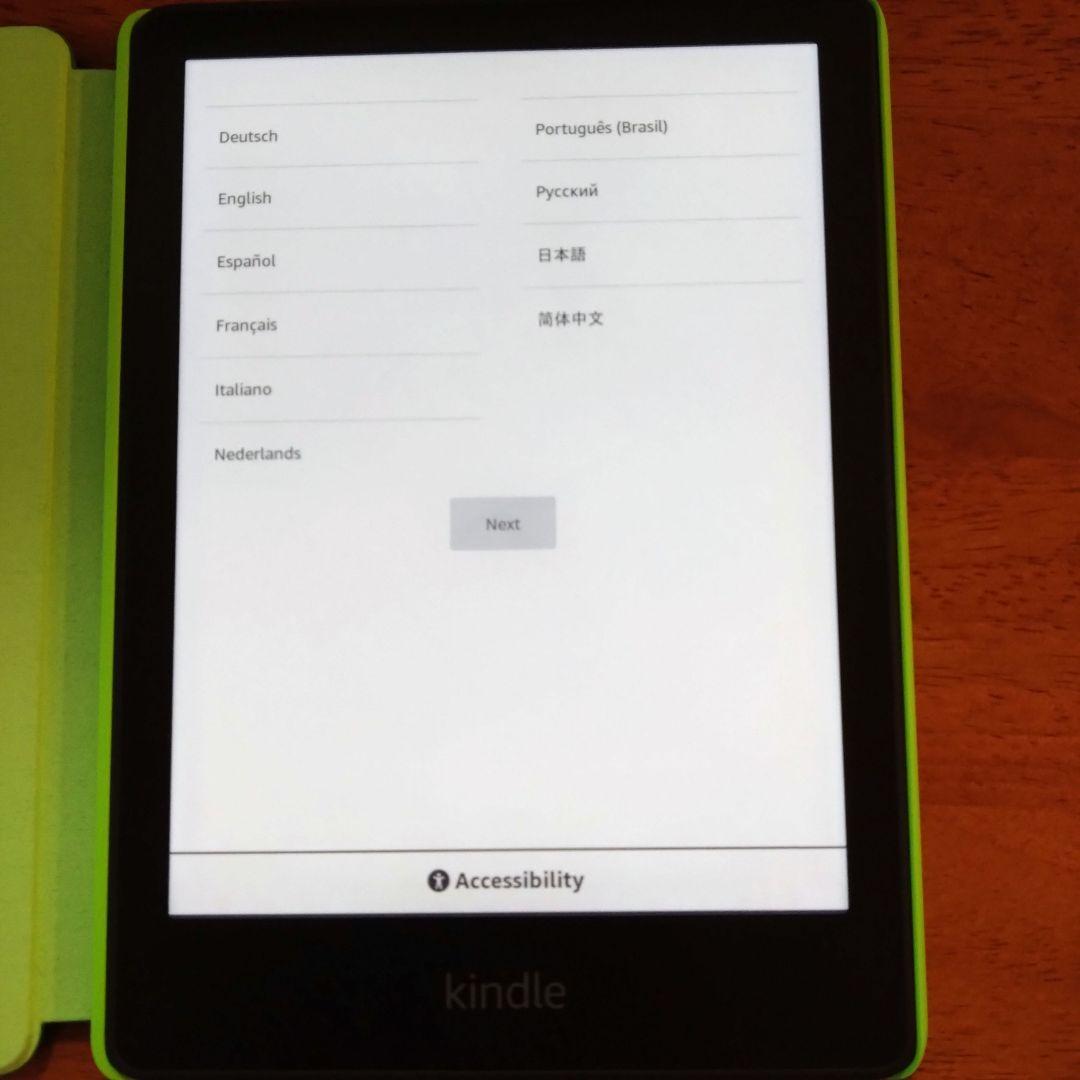 【美品】Kindle Paperwhiteキッズモデル 16GB カバー付き