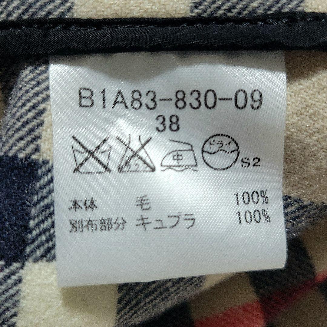 【美品】BURBERRY　トレンチコート ライナー メガチェック ベルト 黒