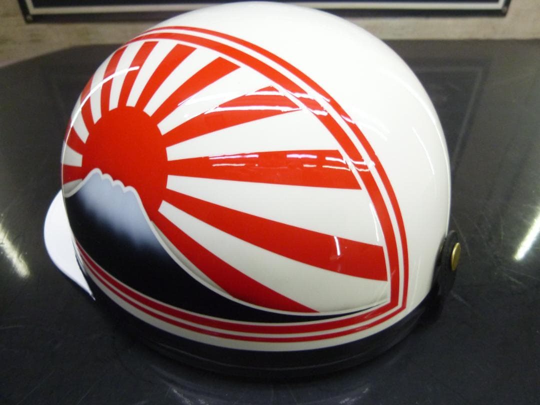 送料込！！カスタムコルク半　富士日章　白赤　最安値204