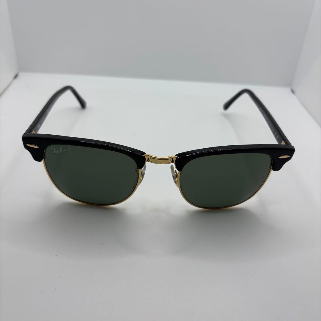 レイバン　クラブマスター　偏光レンズ