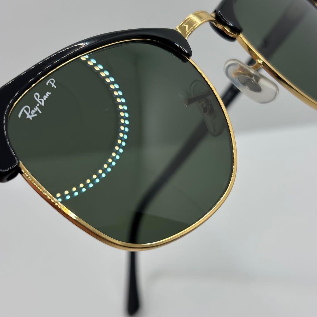 レイバン　クラブマスター　偏光レンズ