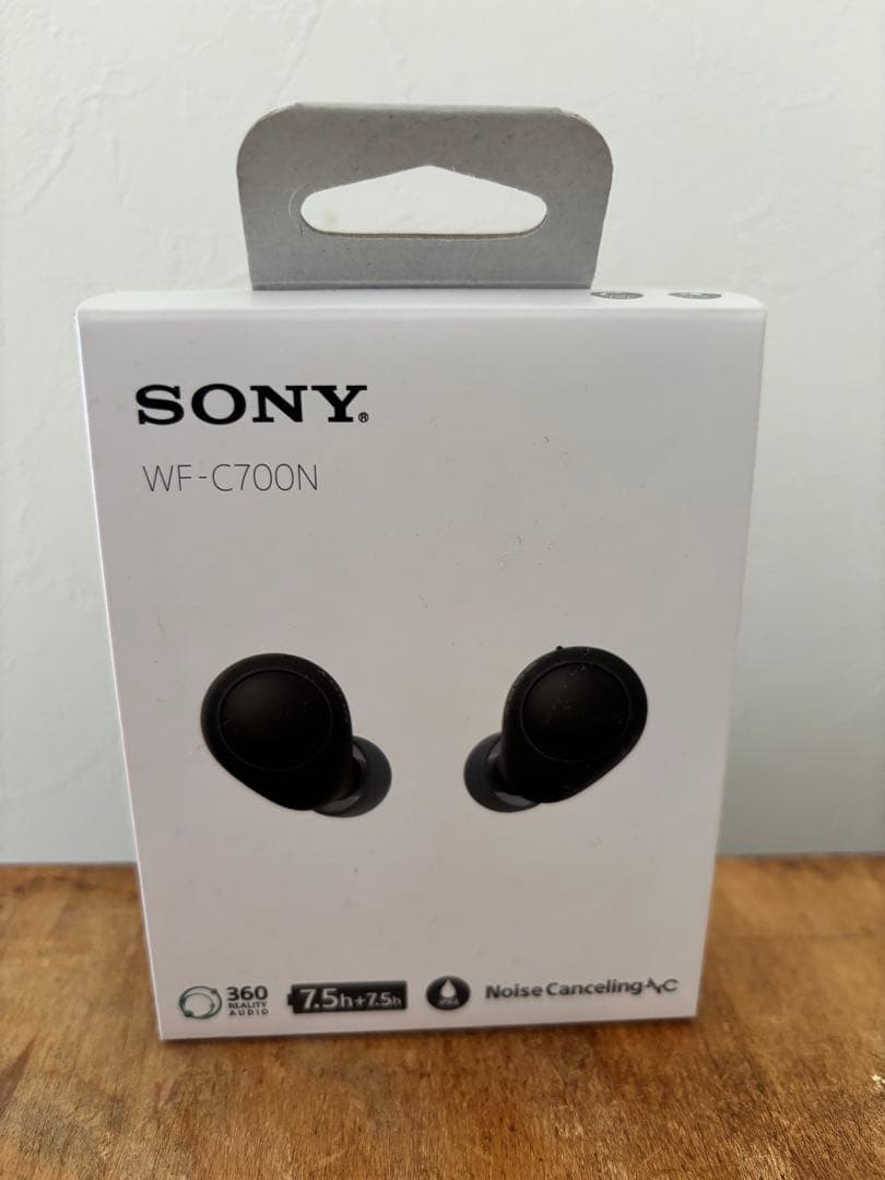 SONY WF-C700N ワイヤレスイヤホン新品　黒ブラック