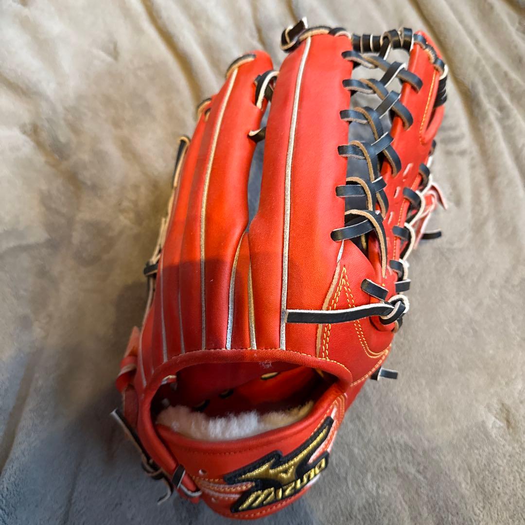 ミズノプロ　白球魂X野球小僧 硬式外野手用オーダーグラブ　高橋由伸モデル
