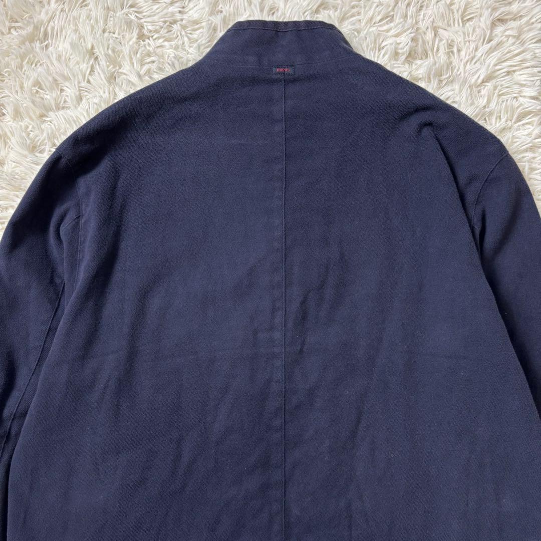 Papas カバーオール コットン生地 裏地チェック