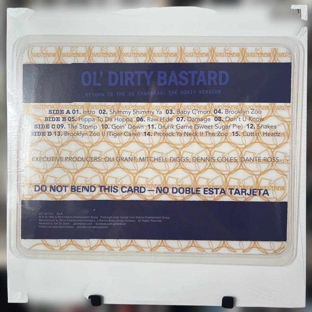 送料込【新品未開封】OL' DIRTY BASTARD レコード