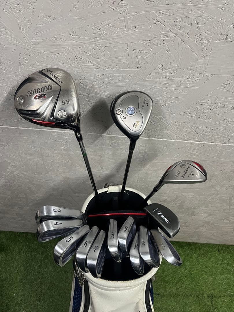 激安 ツアーステージ メンズ S クラブセット ゴルフクラブ