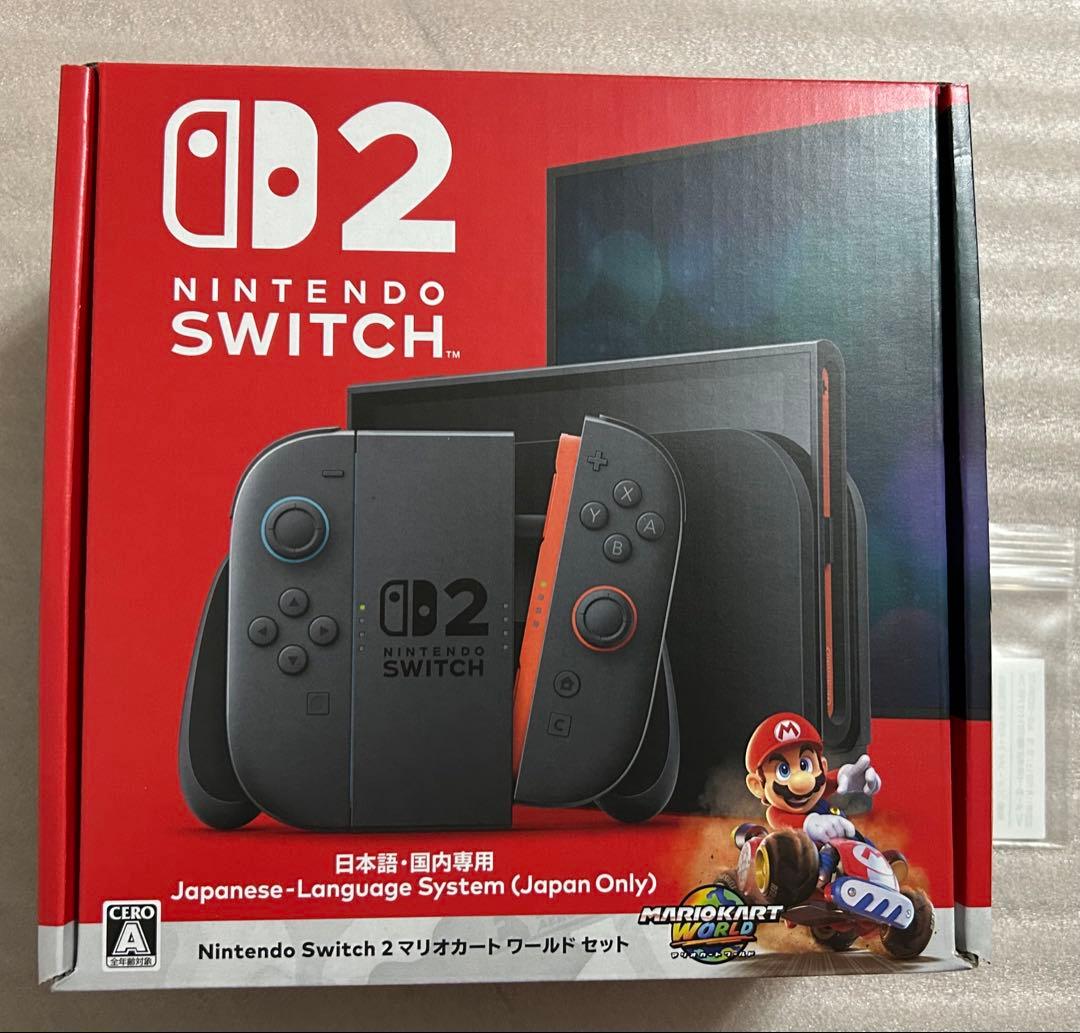 【新品未開封】Nintendo Switch 2 日本語版 マリオカートセット