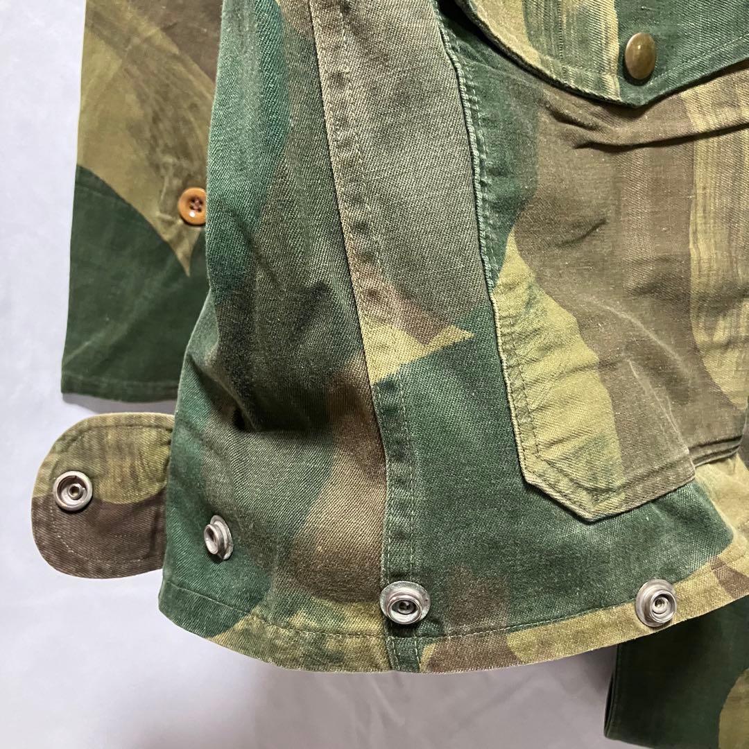 50's ベルギー軍 デニソンスモック　 ブラッシュストロークカモ　実物　官給品