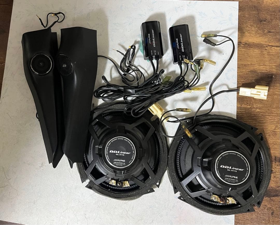 ALPINE DDL-RT17SアルパインSWE-1500スピーカー{ Z }