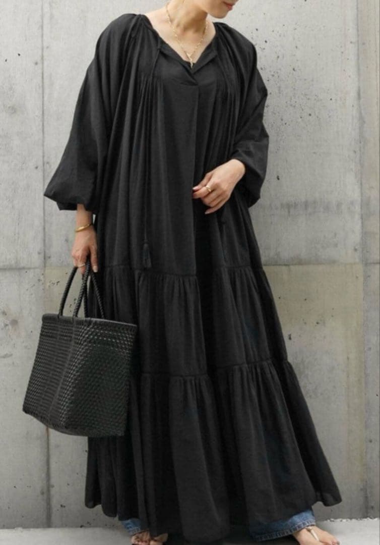 【美品】DeuxiemeClasse Modern ethnicドレス