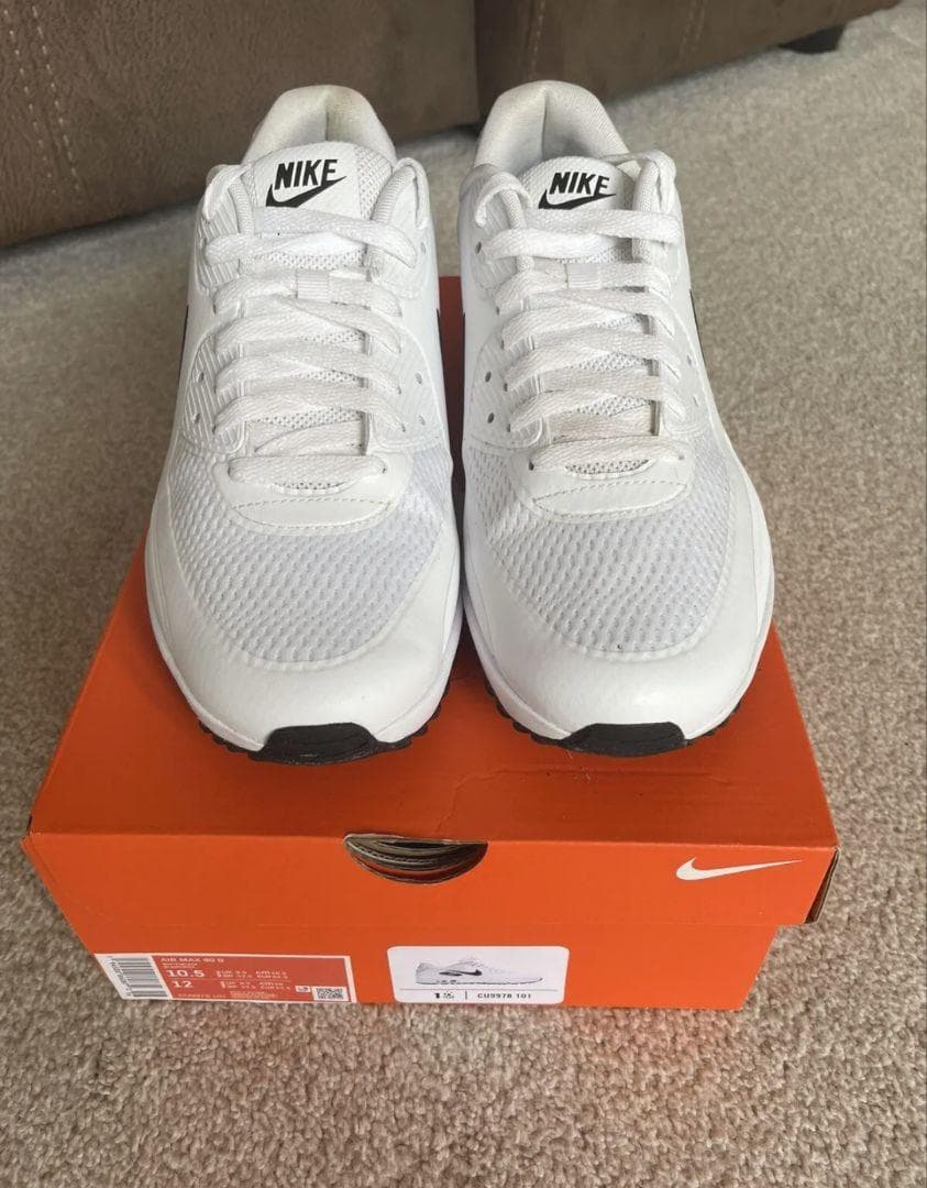 値下げ【激レア！】NIKE AIR MAX90GOLF エアマックス白黒28.5