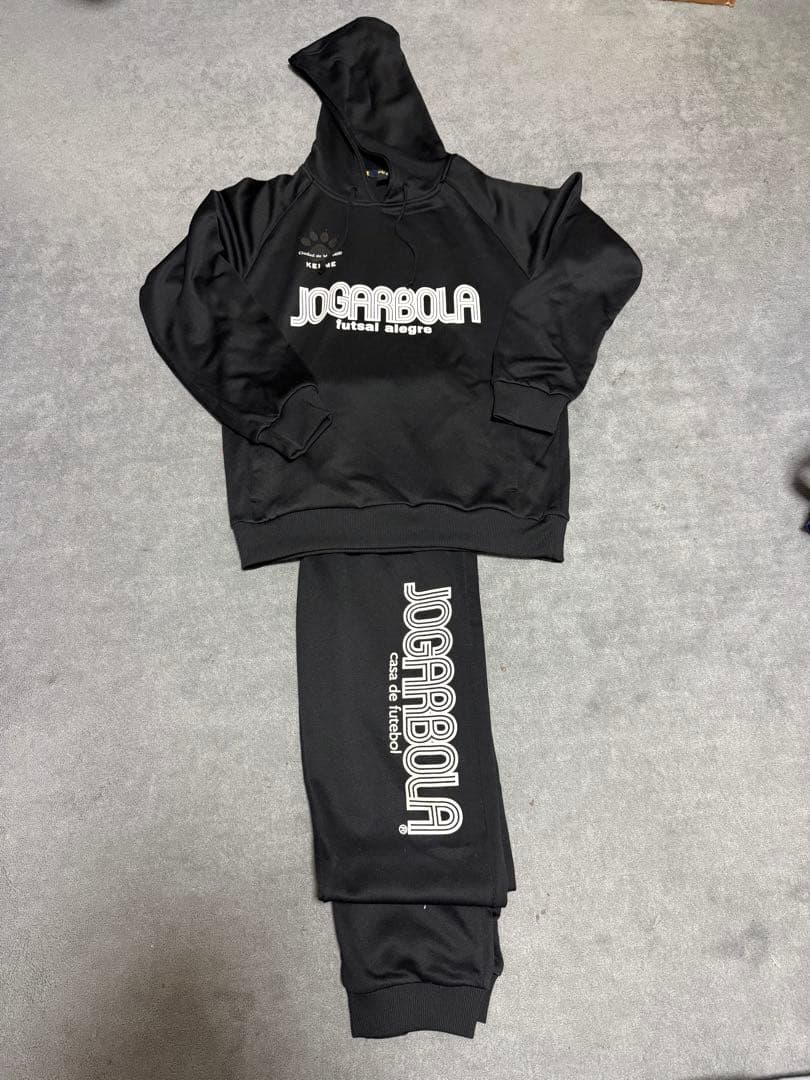 KELME フーディパンツセット ジャージ上下 セットアップ ブラック 美品