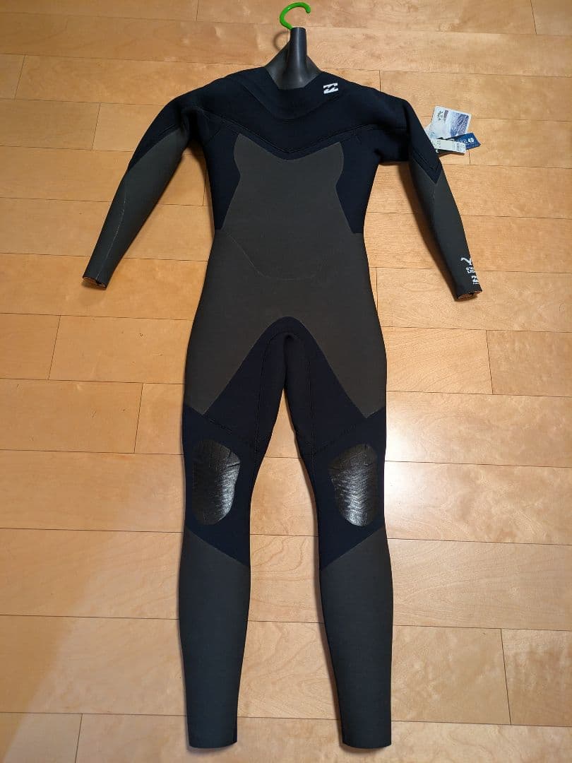 ビラボンウエットスーツ5/3mm セミドライフルスーツ ロングチェストジップ
