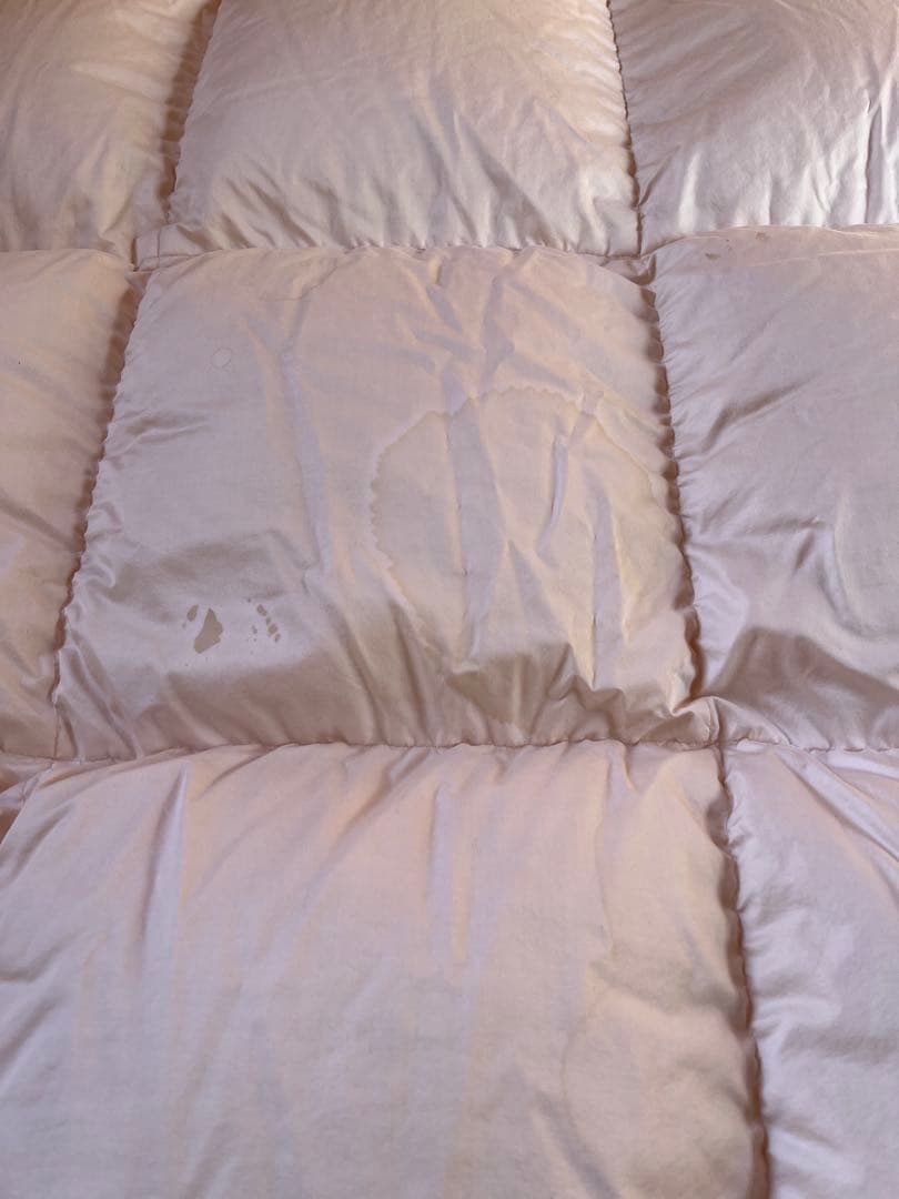 あ*☆様 羽毛布団 150×210 ダウン95% フェザー5% ホワイトグース1